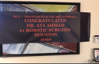Voted #1 Robotic Surgeon in Houston!